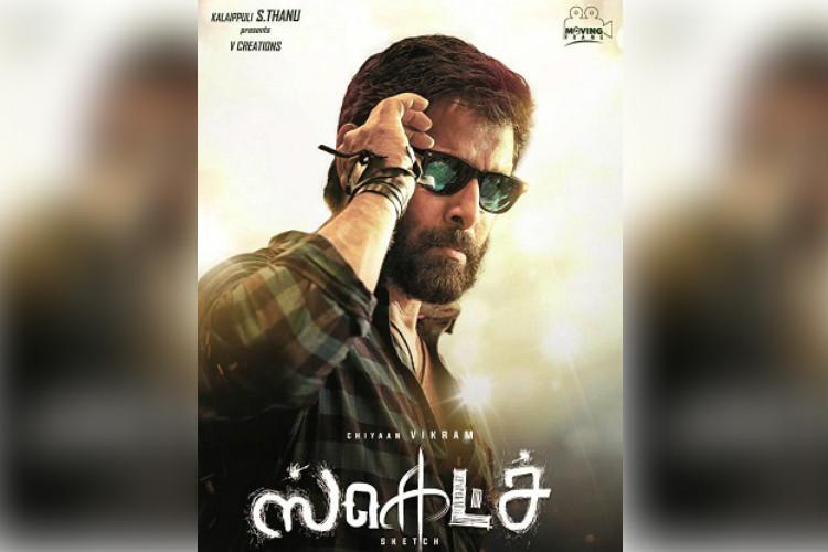 Sketch Tamil Movie Collections on Day 1
